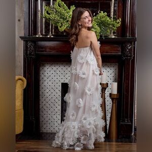 Helsi Athena strapless gown dress